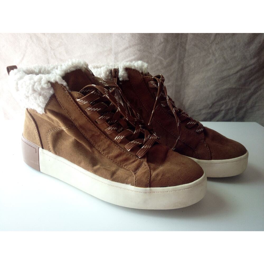Time And Tru Women's Ankle Boots Nubuck Pre Owned Size 9
